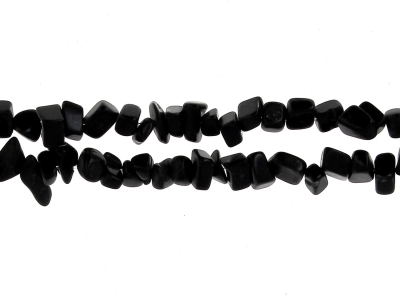 Collier Baroque En Hématite Noir Longueur 50 Cm - Pierres Semi-précieuses, Neuf Sans Emballage