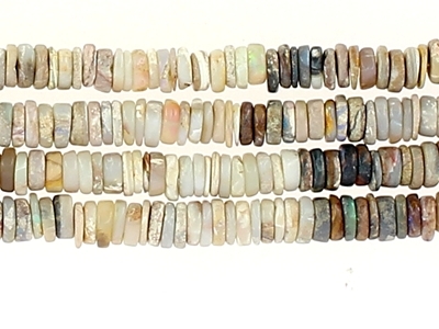 String of rondel AUSTRALIAN OPAL 7mm