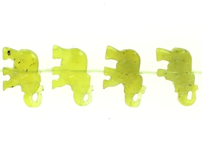 String of elefant GREEN SERPENTINE